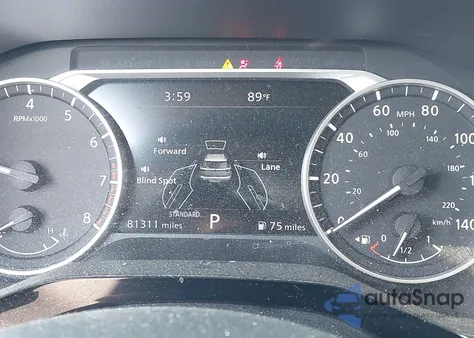 2022 Nissan Pathfinder Sl 2Wd z USA, uszkodzony, nr VIN 5N1DR3CB3NC205755